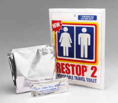 Restop 2 Disposable Travel Toilet - Click Image to Close