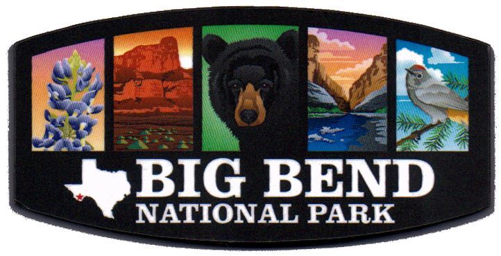 Big Bend Wooden Magnet - Click Image to Close